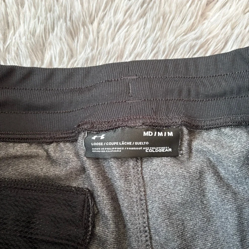 Under Armour Dri-fit Jogger Pants Gray Men's Medium Athletic Workout Run Casual‎